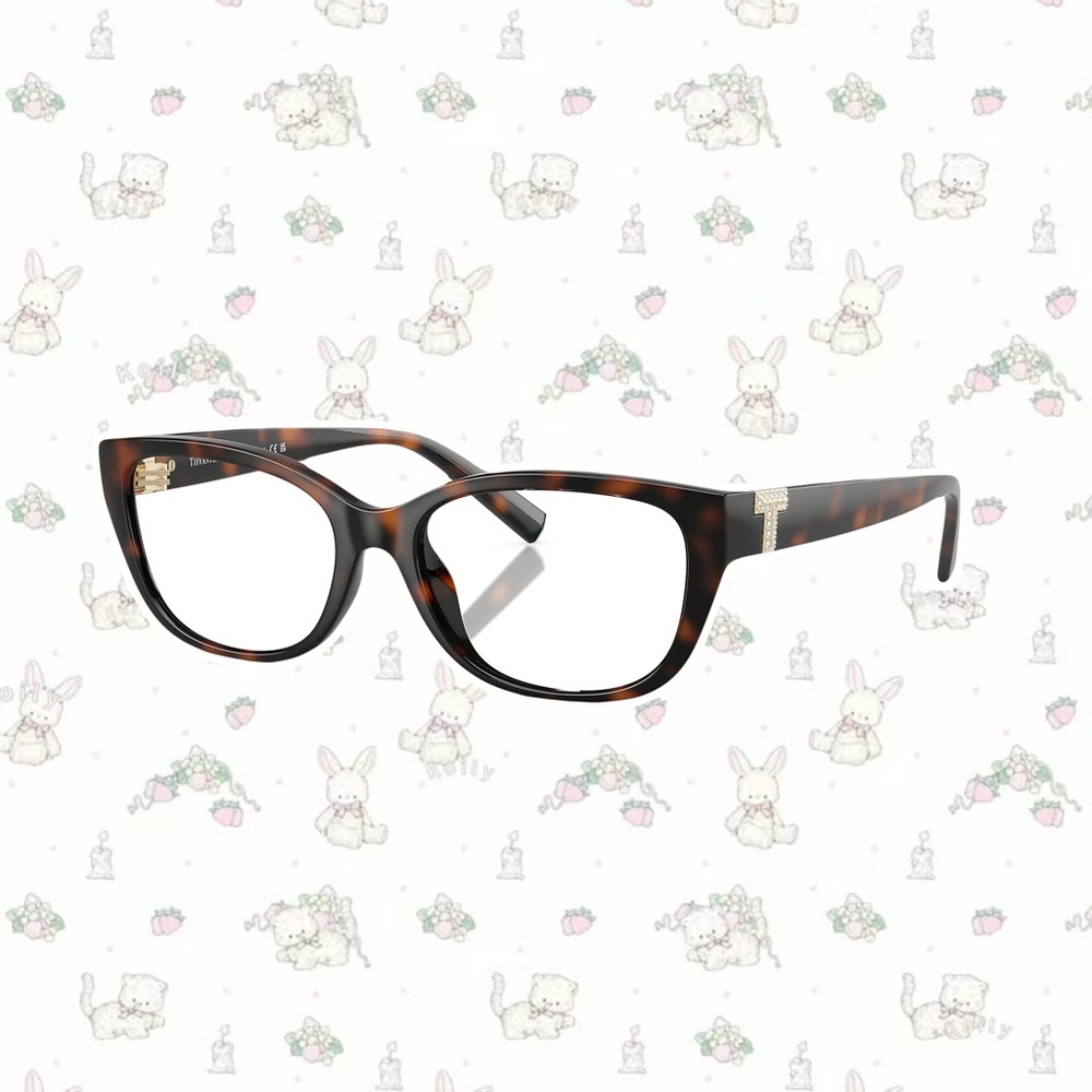 Tiffany Eyeglasses TF2254BU Havana Frame